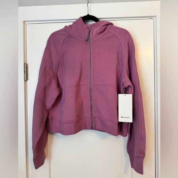 NWT Lululemon Scuba Oversized Full-Zip Hoodie in Velvet Dust - Picture 2 of 8